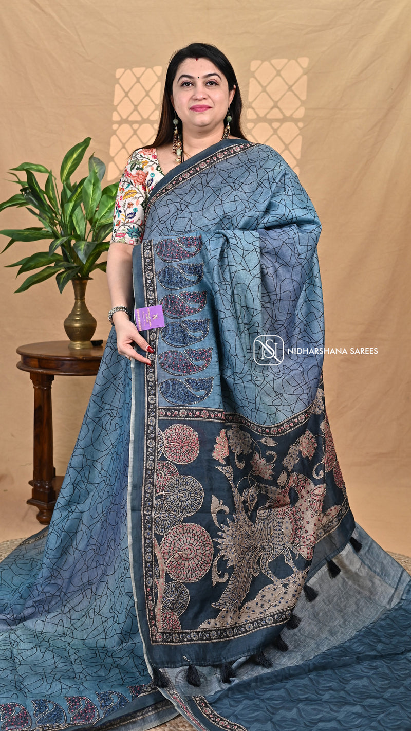 Chanderi Cotton With French Knot Concept
