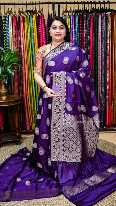 Pure Satin Silk Saree