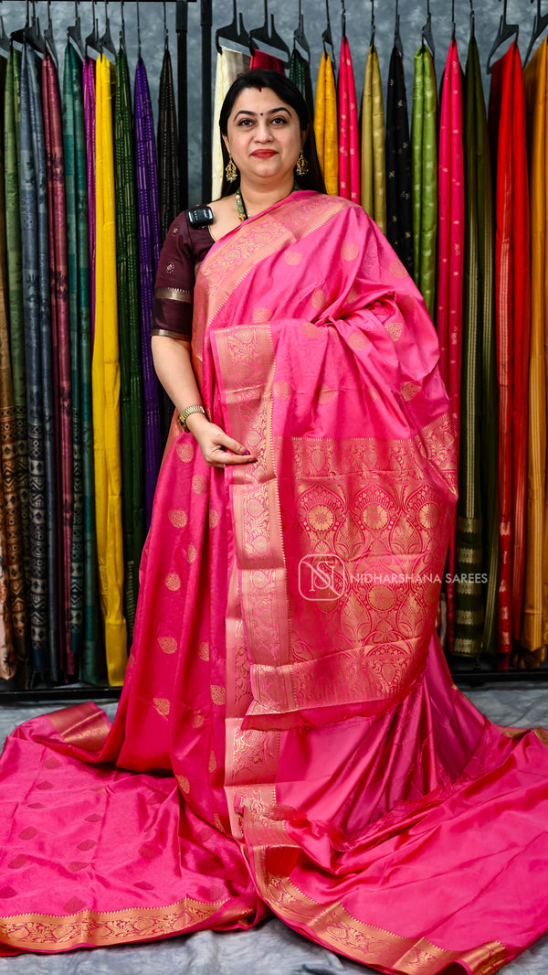Semi satin silk