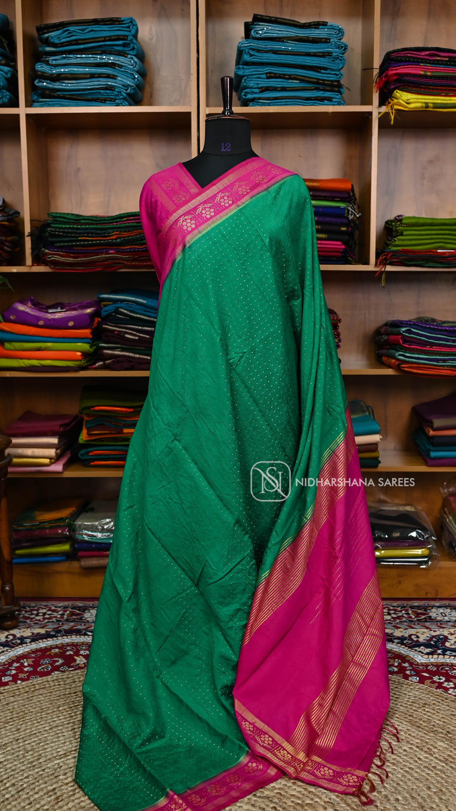 Semi Raw Silk