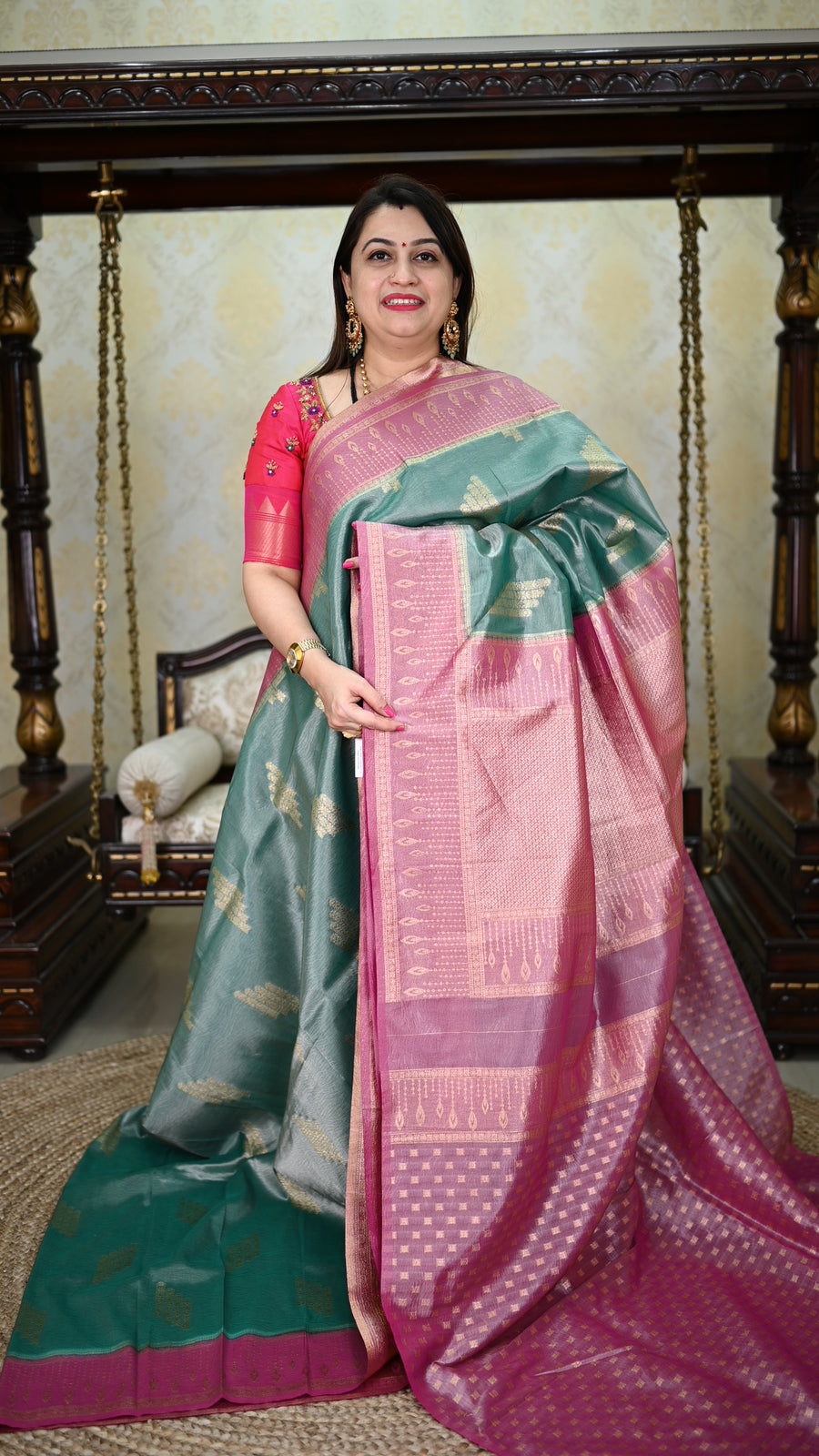 Crush Banarasi Georgette