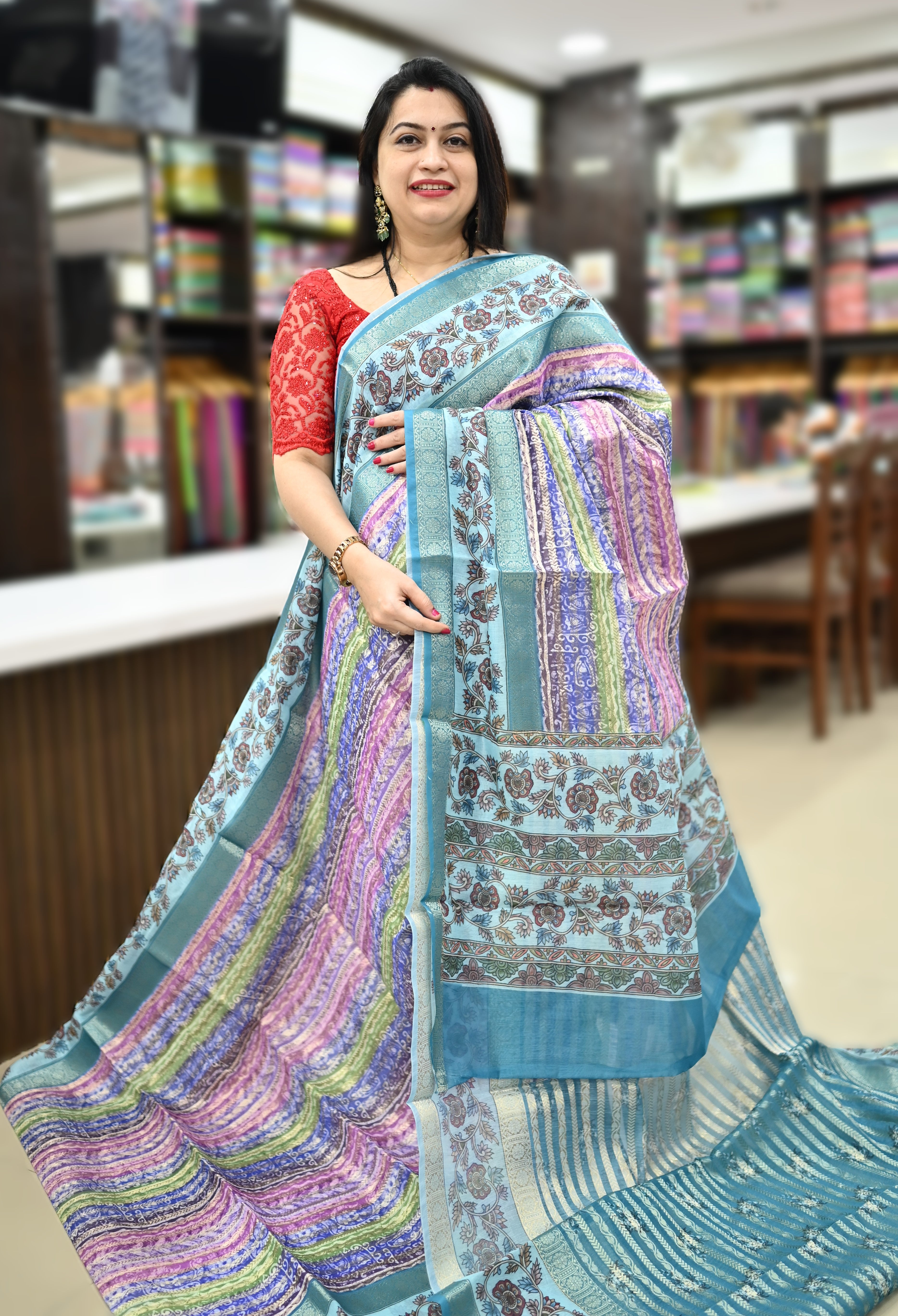 New arrival cotton hot sale sarees with price