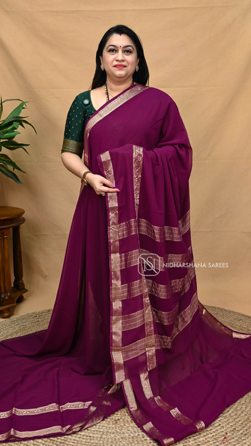 Chiffon Saree