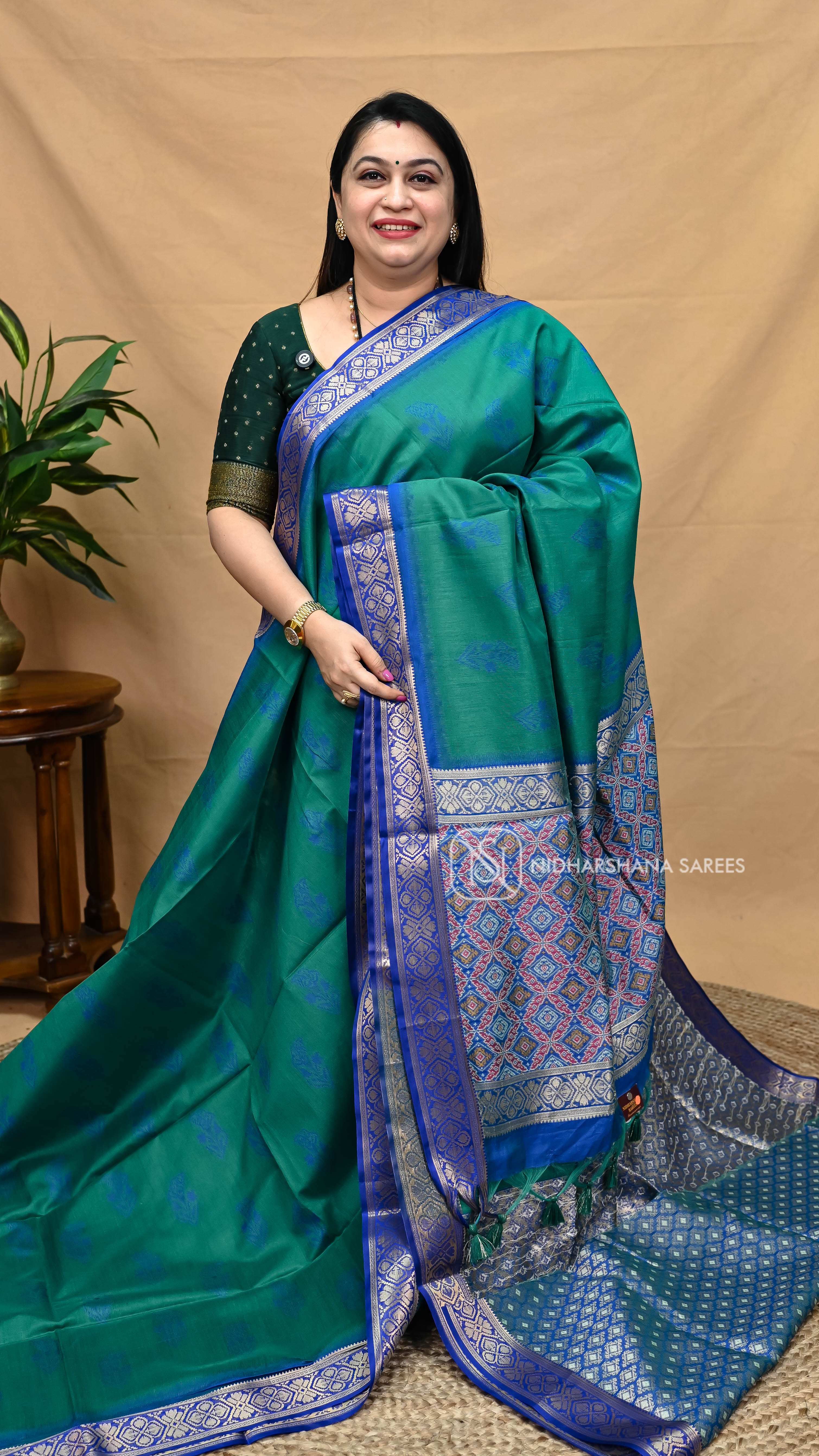 Silk Cotton With Digital Print