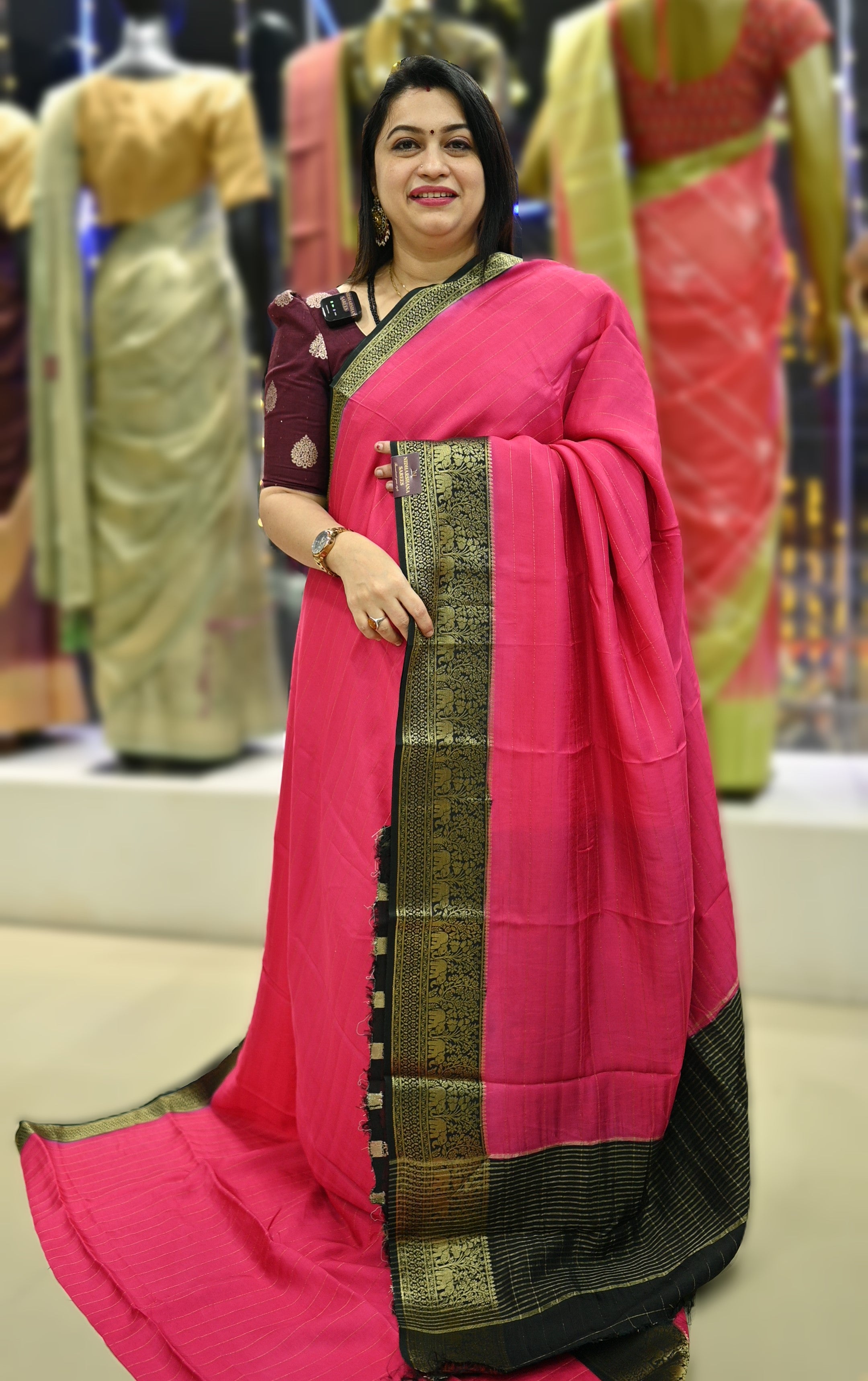 Party Wear New Arrival Mayra Silk Saree With Blouse Piece, 5.5 M ( Separate  Blouse Piece) at Rs 1650 in Surat