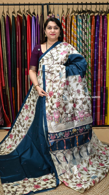 Semi Tussar Silk