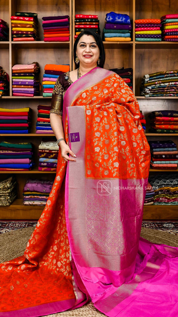 Semi Banarasi Georgette