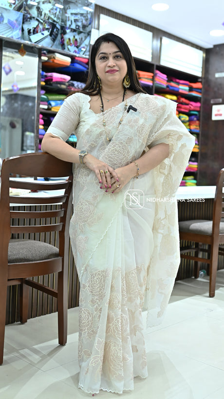Soft Organza Saree