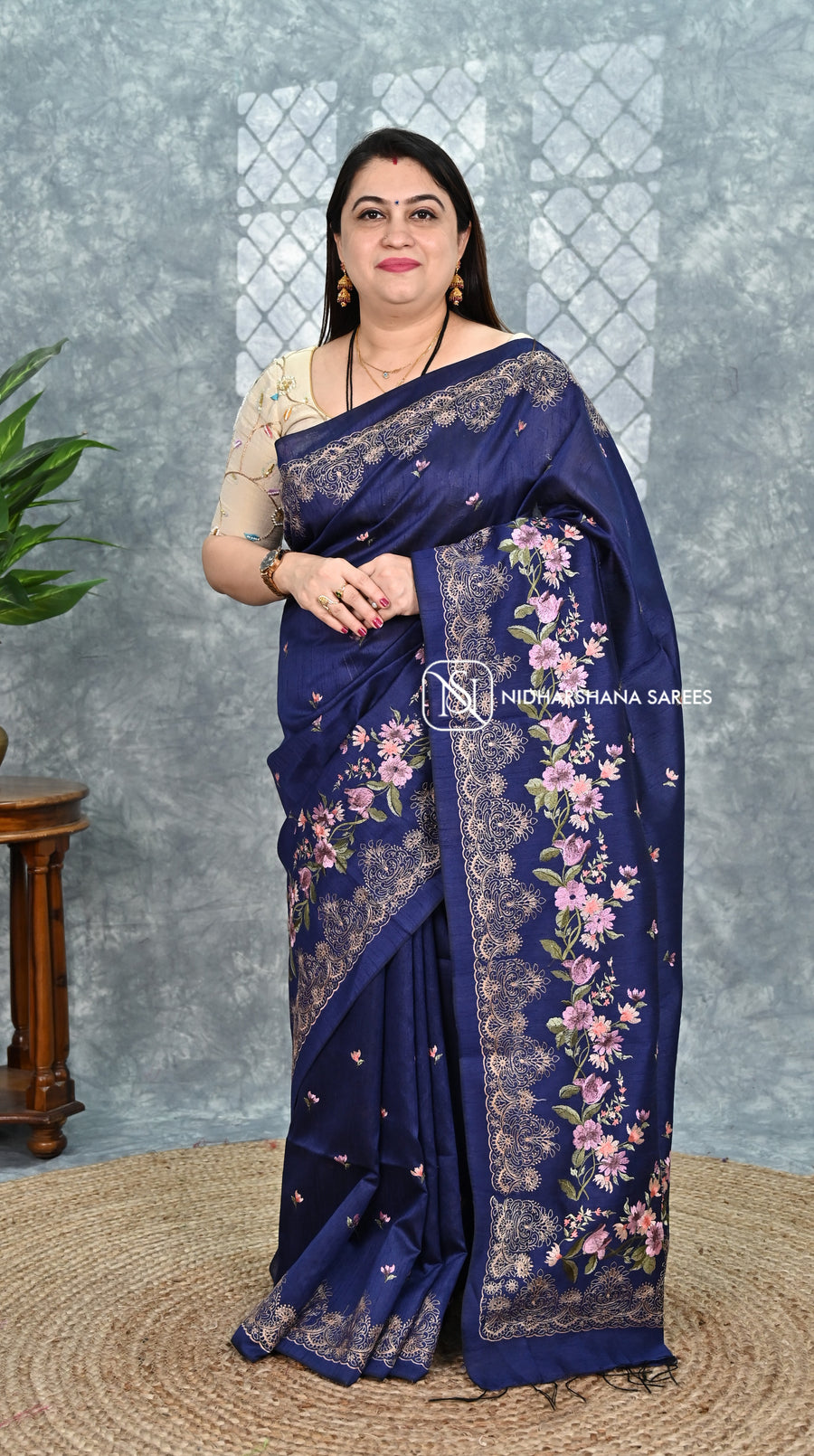 Semi Raw Silk