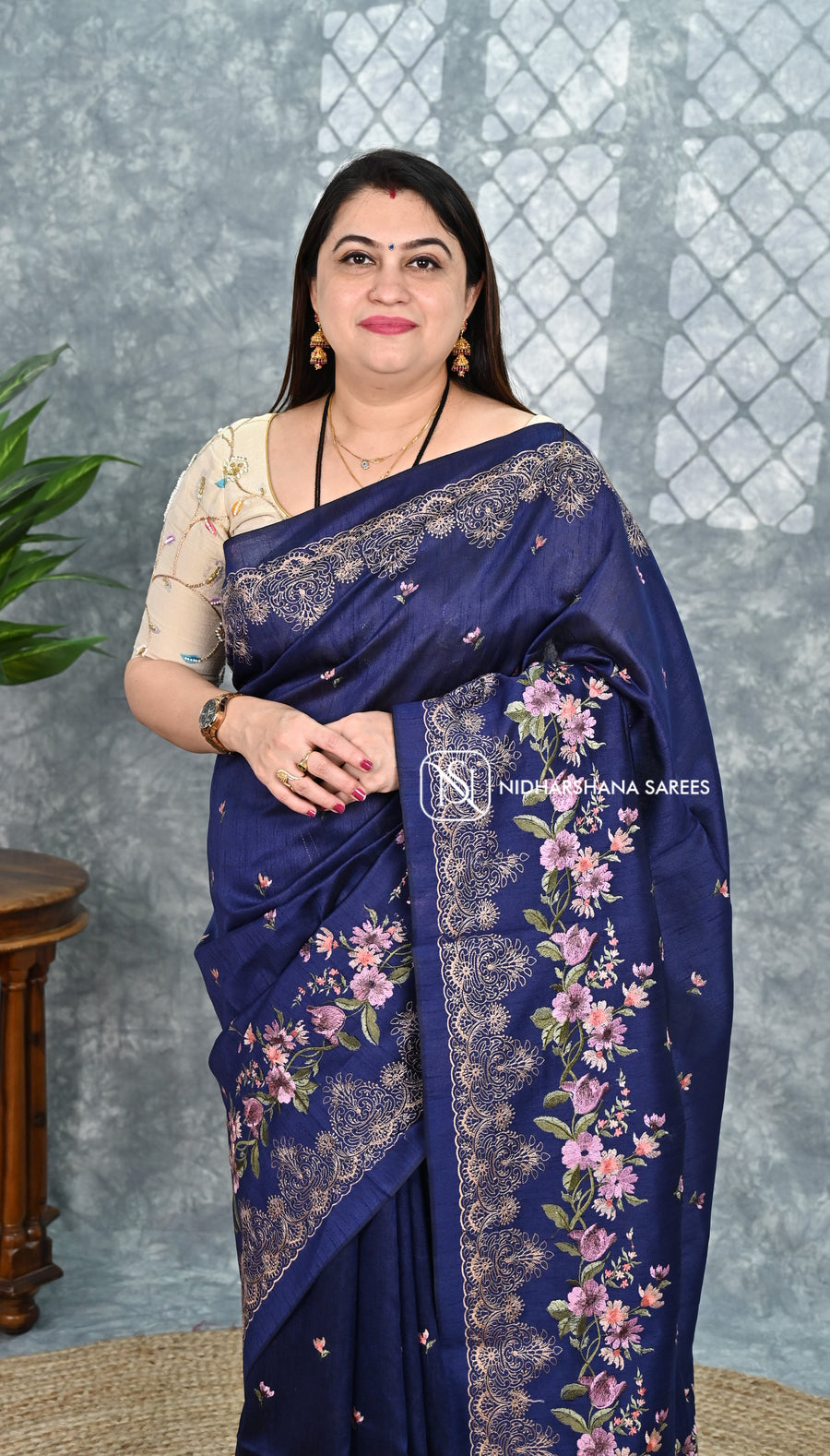 Semi Raw Silk