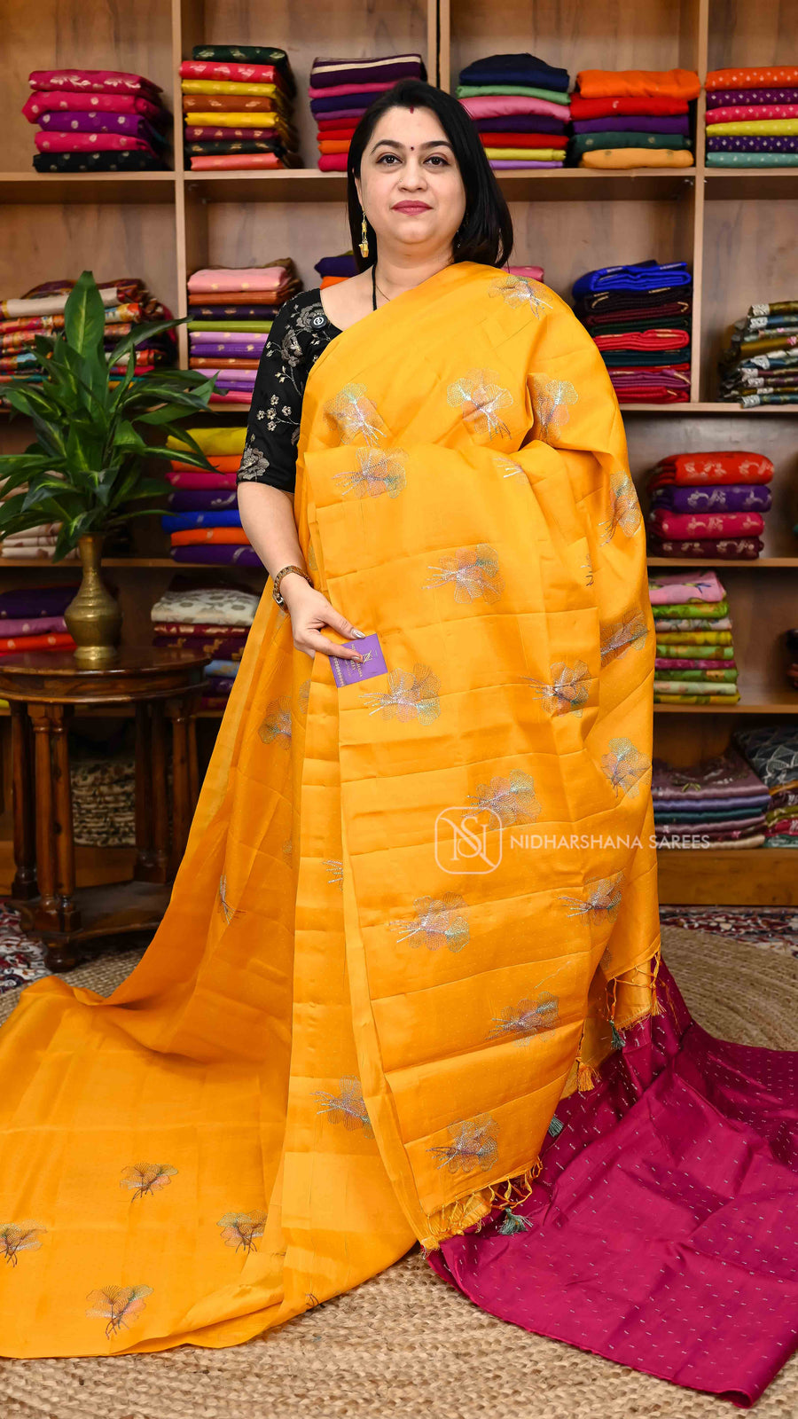 Semi Raw Silk