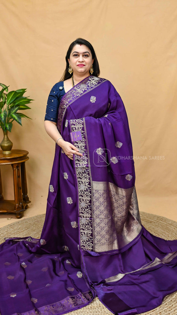 Viscose Satin Saree