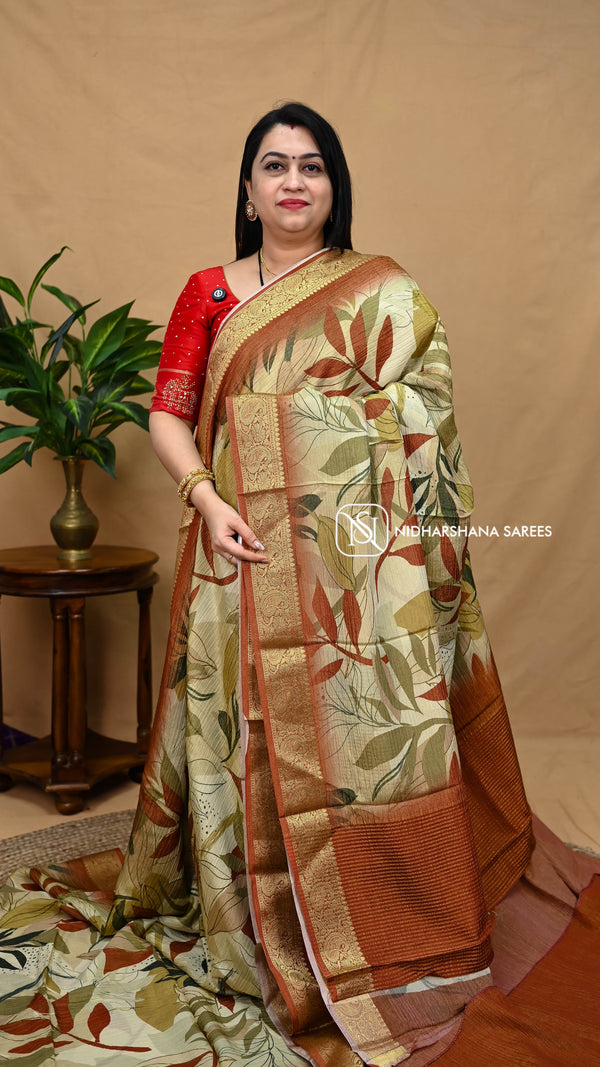 Soft Tissue Saree