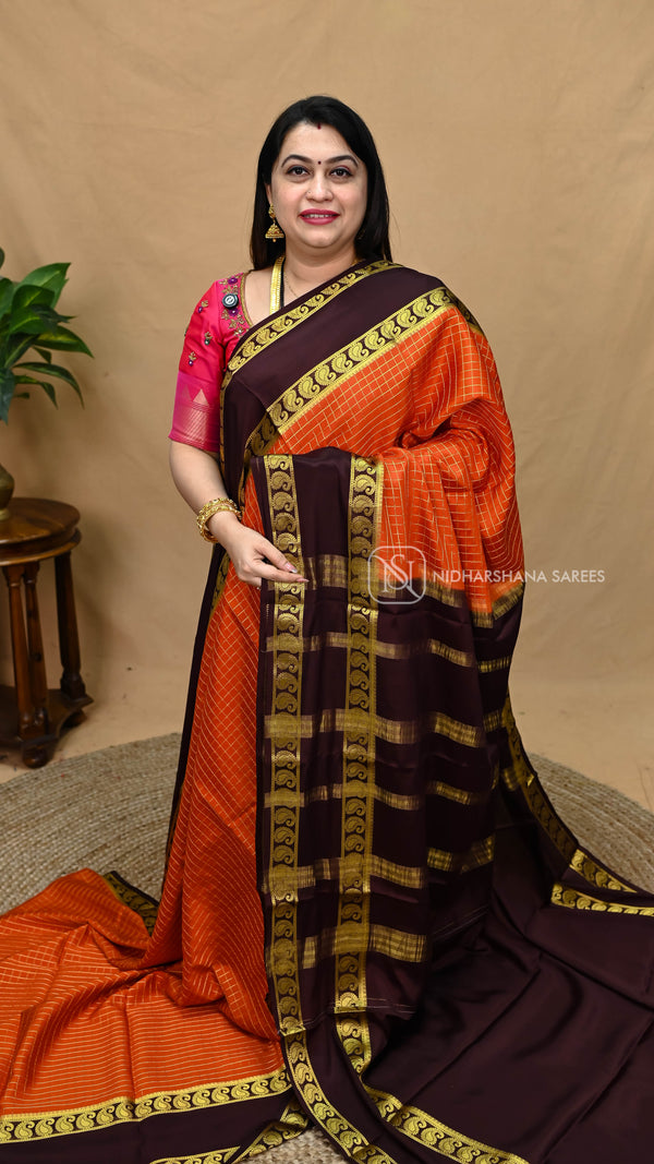 Pure Mysore Crepe Silk