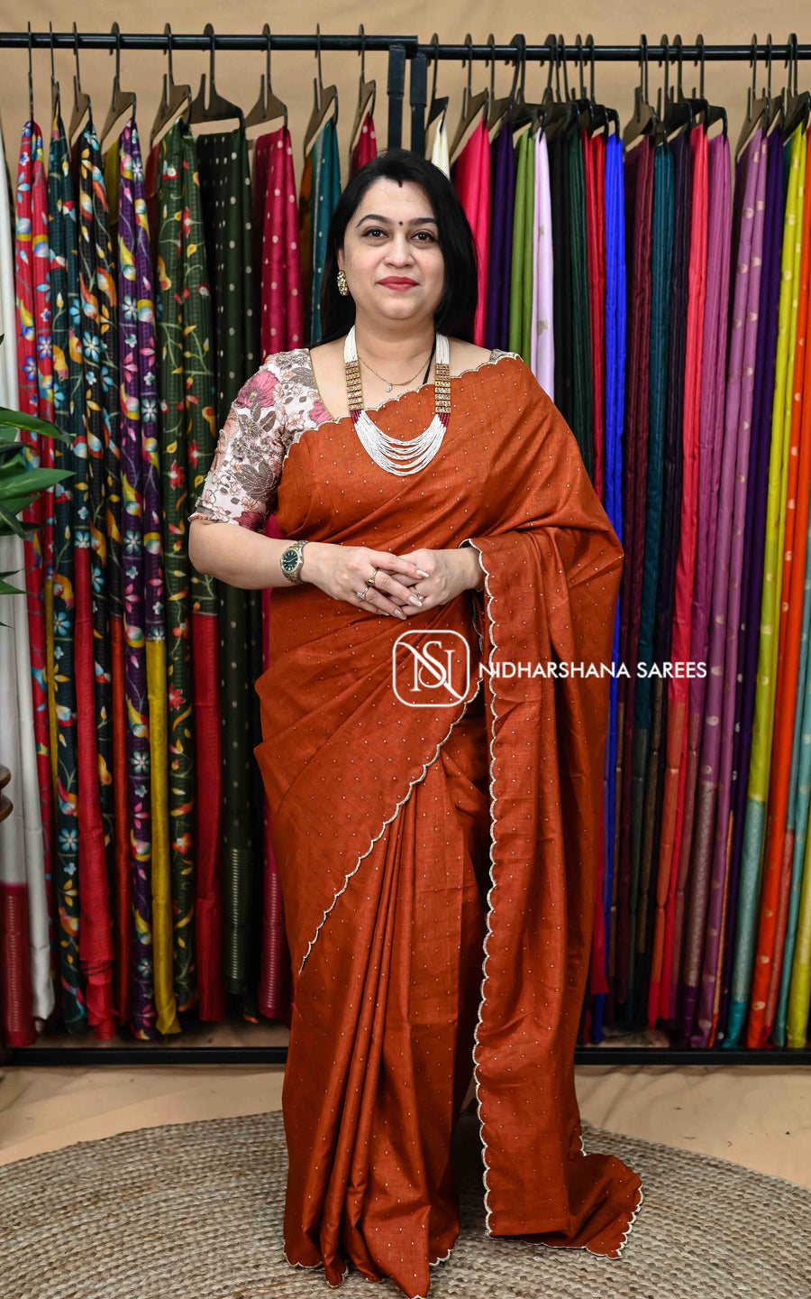 Semi Tussar Silk
