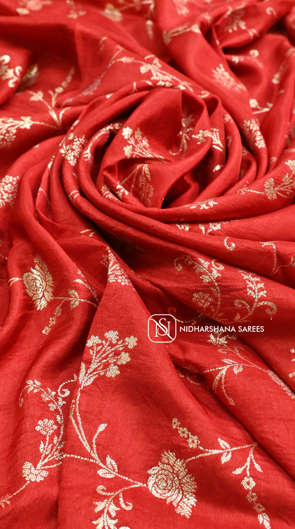 Viscose With Zari Weaving-Blouse Material^