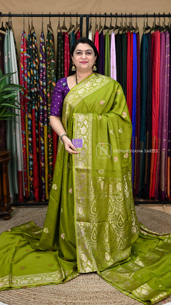 Premium Crepe Silk Saree