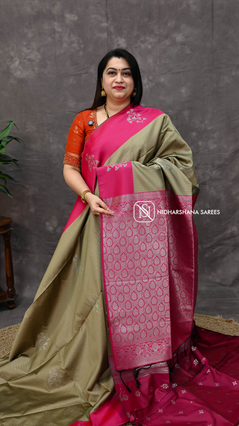 Semi Kanchi Soft Silk