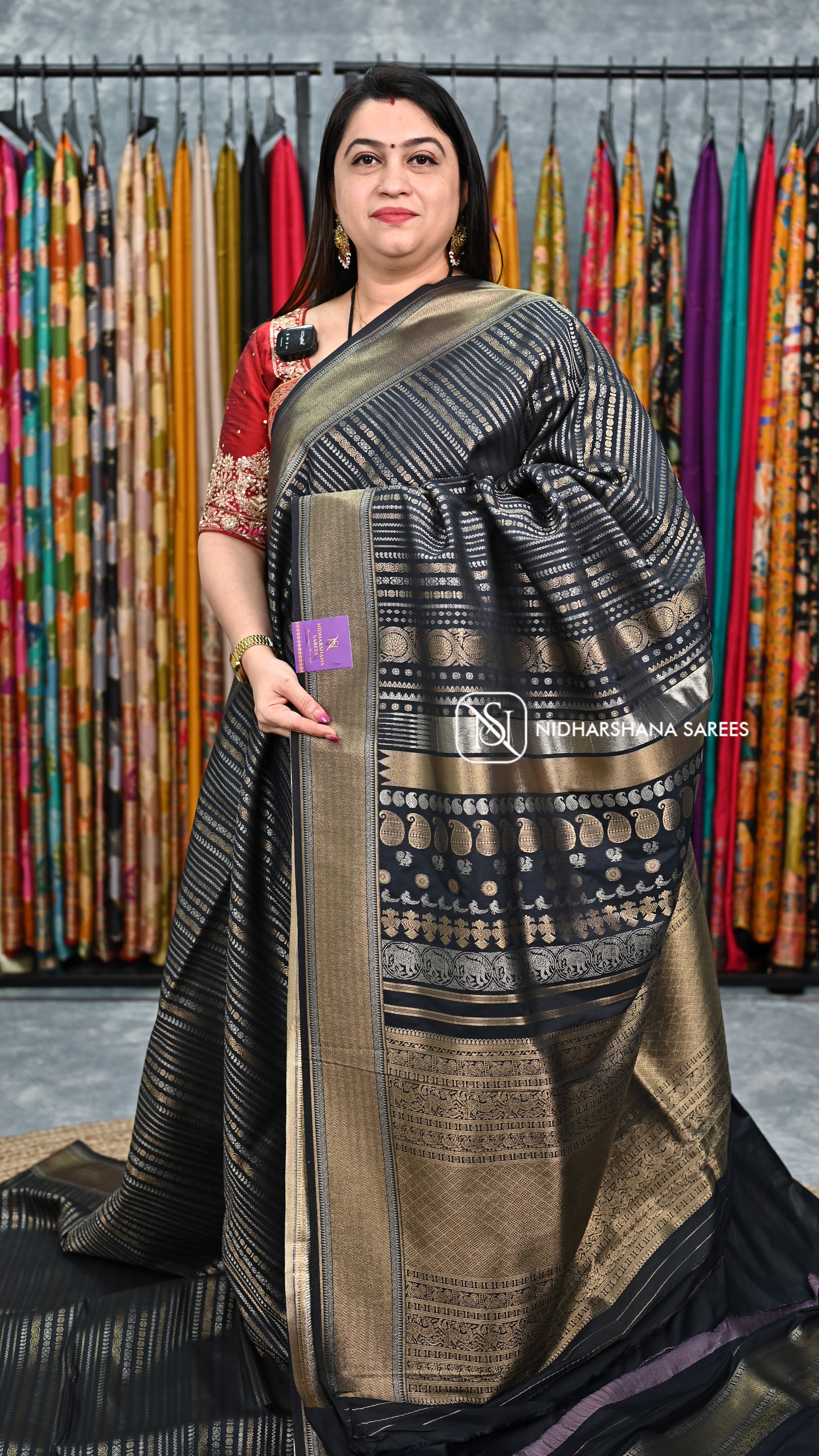 Semi Kanchipuram Soft Silk Saree