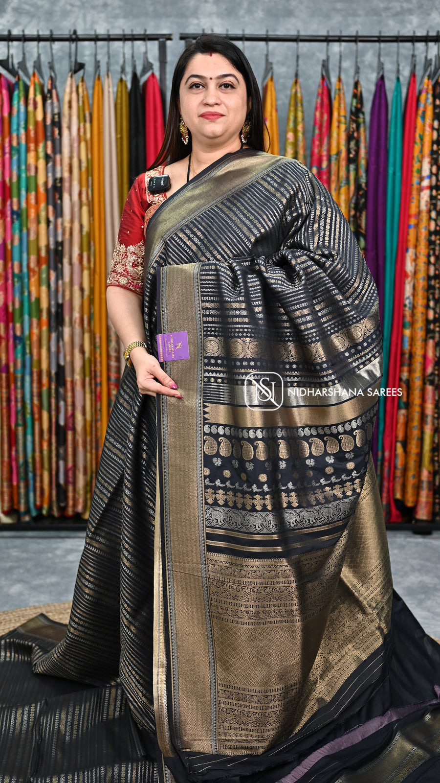 Semi Kanchipuram Soft Silk Saree