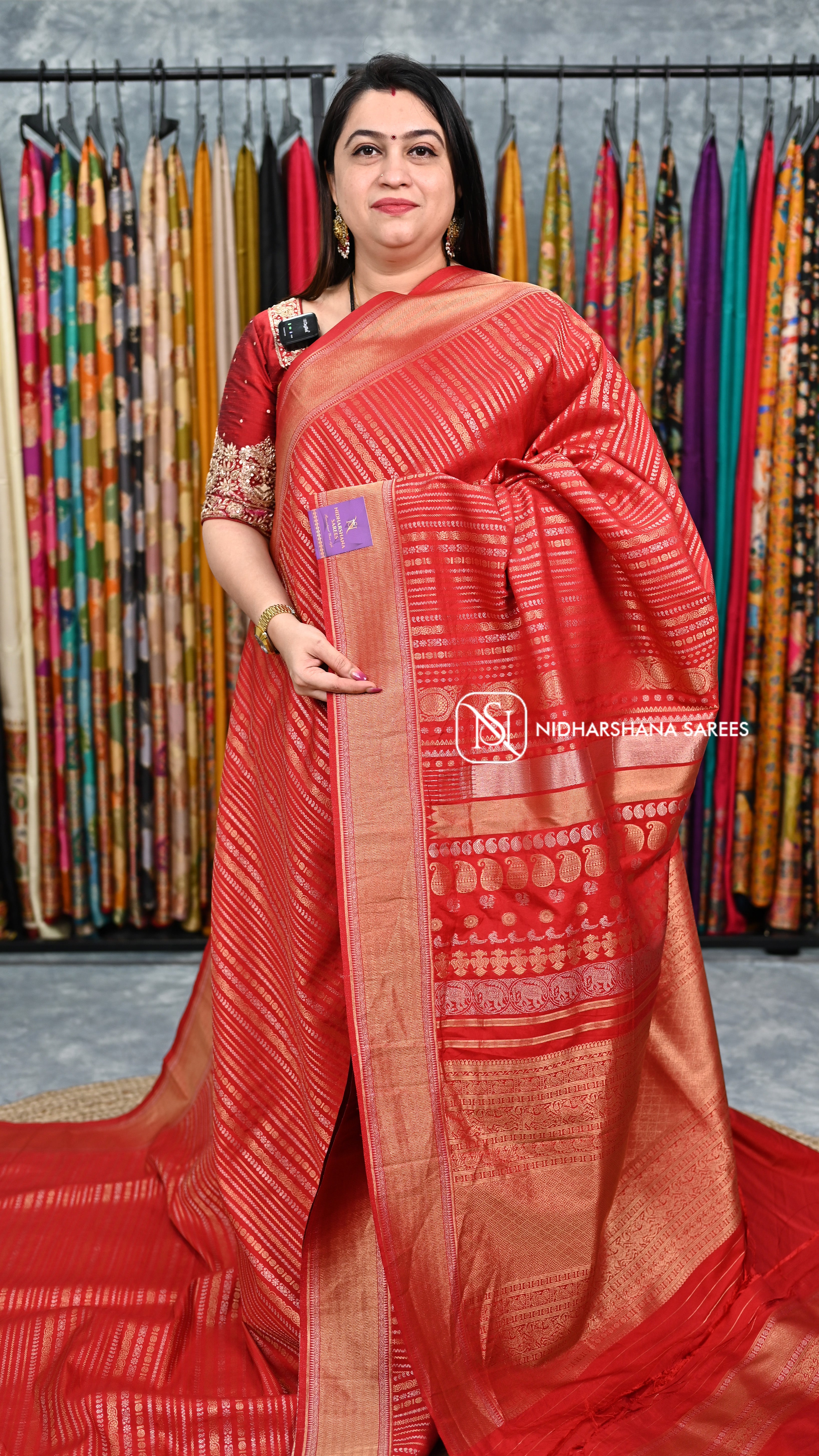 Semi Kanchipuram Soft Silk Saree